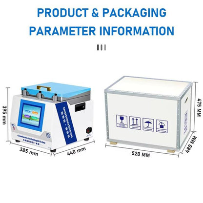 YYD YD-639 UV Curing Laminating Defoaming All-in-One, EU Plug, US Plug, UK Plug