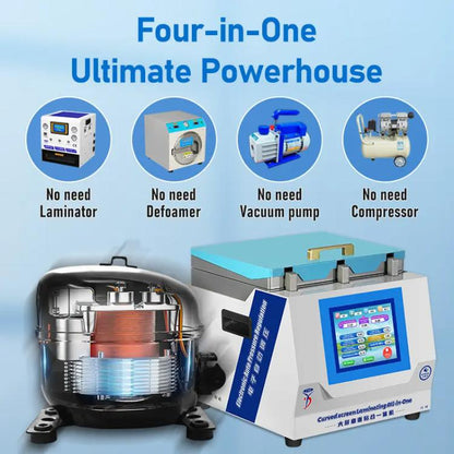 YYD YD-639 UV Curing Laminating Defoaming All-in-One, EU Plug, US Plug, UK Plug