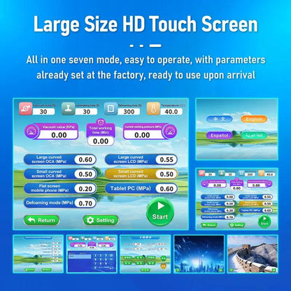 YYD YD-639 UV Curing Laminating Defoaming All-in-One, EU Plug, US Plug, UK Plug