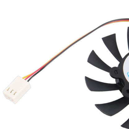 For SEEWO SC7010M12VSF DC12V 0.18A 3Pin Cooling Fan, 3Pin Fan blade diameter 65mm