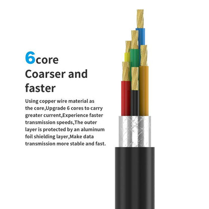 18 Kinds AV-Line 2.0 1.2m Intelligent Detection Charging Data Cable, USB to  8 Pin, USB to Type-C