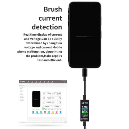 18 Kinds AV-Line 2.0 1.2m Intelligent Detection Charging Data Cable, USB to  8 Pin, USB to Type-C