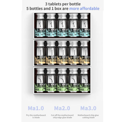 18 Kinds 5 in 1 High Toughness Soft Handmade Polishing Blade, Ma1.0, Ma2.0, Ma3.0, Ma4.0, Ma5.0, MA-Family Bucket