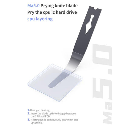 18 Kinds 5 in 1 High Toughness Soft Handmade Polishing Blade, Ma1.0, Ma2.0, Ma3.0, Ma4.0, Ma5.0, MA-Family Bucket