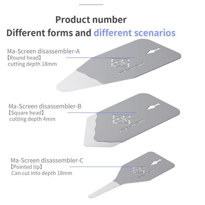 18 Kinds Mach Screen Dismantling Chip, Ma-A, Ma-B, Ma-C