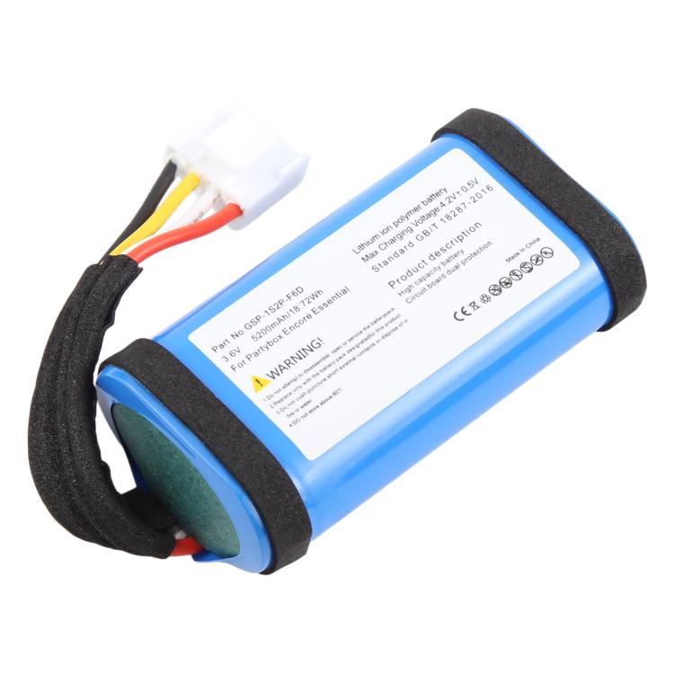 For JBL PartyBox Encore Essential GSP-1S2P-F6D 5200mAh Battery, For JBL PartyBox Encore Essential