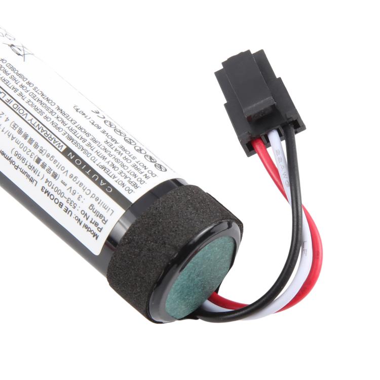 For Logitech UE BOOM 3 533-000104 3200mAh Battery, For Logitech UE BOOM 3