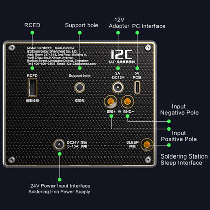 i2C C07 Locksmith No.1 Remote Control Frequency Tester Multimeter, Plug: EU Plug, Configuration 1, Configuration 2