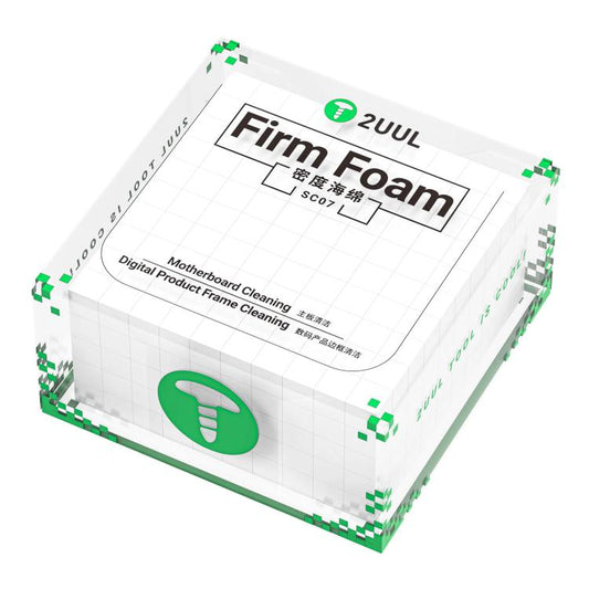 2uul 500 in 1 SC07 7x7x7mm Firm Foam High-Density Spong, 2uul SC07