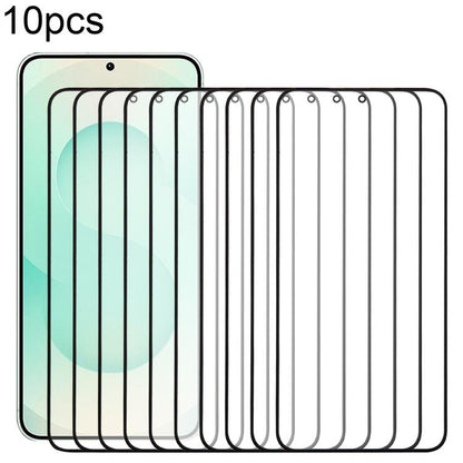 10pcs Front Screen Outer Glass Lens with OCA Optically Clear Adhesive, For Samsung Galaxy M36 SM-M366B, For Samsung Galaxy F56 SM-E566B, For Samsung Galaxy M56 SM-M566B, For Samsung Galaxy F16 SM-E166P, For Samsung Galaxy M16 SM-M166P������������������...