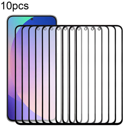 10pcs Front Screen Outer Glass Lens with OCA Optically Clear Adhesive, For Samsung Galaxy M36 SM-M366B, For Samsung Galaxy F56 SM-E566B, For Samsung Galaxy M56 SM-M566B, For Samsung Galaxy F16 SM-E166P, For Samsung Galaxy M16 SM-M166P������������������...