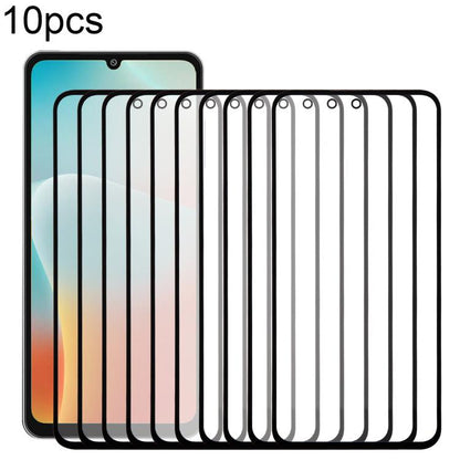 10pcs Front Screen Outer Glass Lens with OCA Optically Clear Adhesive, For Samsung Galaxy M36 SM-M366B, For Samsung Galaxy F56 SM-E566B, For Samsung Galaxy M56 SM-M566B, For Samsung Galaxy F16 SM-E166P, For Samsung Galaxy M16 SM-M166P������������������...