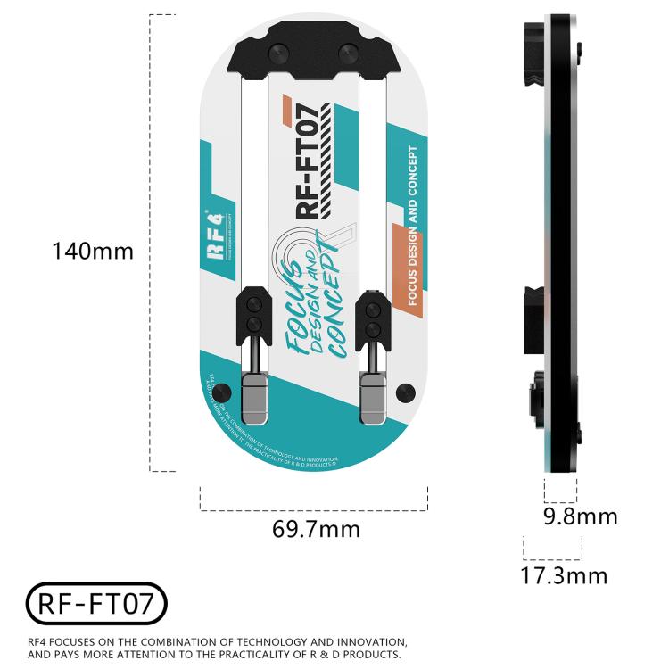 RF4 RF-FT07 Dual-Axis High-Temperature Reinforced Glass Motherboard Repair Fixture, RF4 RF-FT07