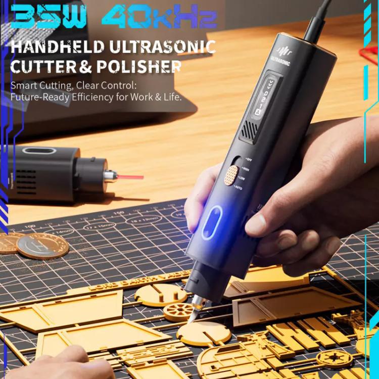 Jakemy JM-Y10 Series 35W 2 in 1 Handheld Ultrasonic Cutter Polisher, EU Plug, UK Plug, US Plug