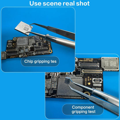 i2C NS Series Super Alloy High Precision Stainless Steel Super Hard Extra Tip Flying Wire Tweezers, NS-04 Bend Tip, NS-01 2.5 Standard, NS-03 Extra Hard Tip, NS-02 Extra Hard Type, NS-04/02/03 Set