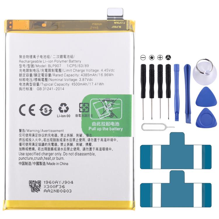 Battery Replacement, For OPPO A5 Pro 5G / F29 Pro BLPB63 6000mAh, For OPPO Reno13 Pro BLPB43 5800mAh, For OPPO Reno13 BLPB49 5600mAh, For OPPO K12X PJT110 BLPA69 5500mAh, For OPPO Reno12 Pro BLPA63 5000mAh, For OPPO Reno12 CPH2625 BLPA61 5000mAh�������...