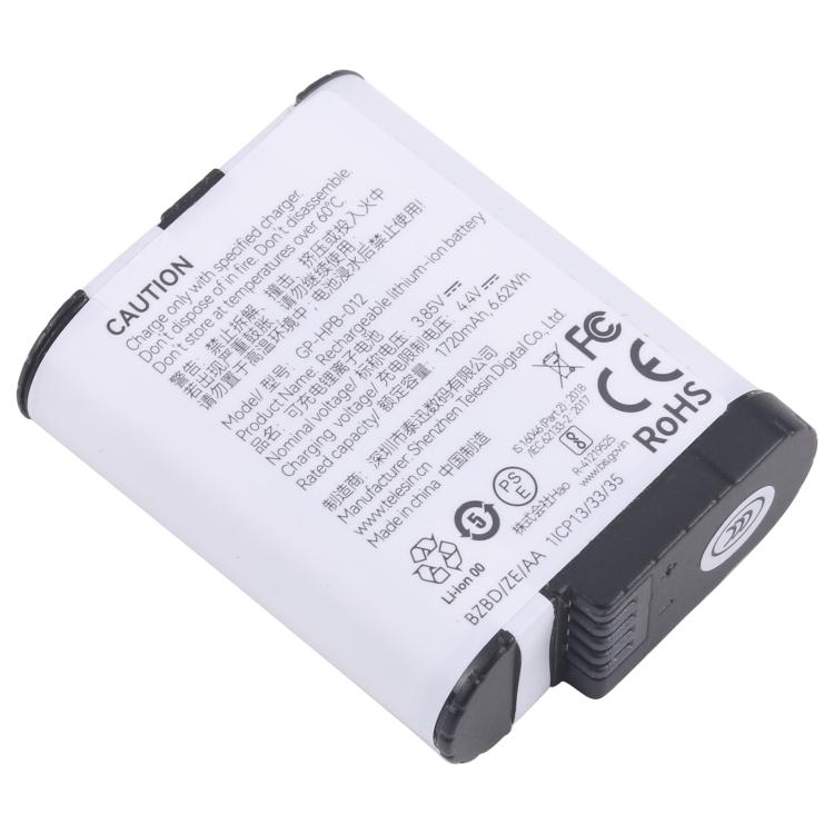 TELESIN Battery Replacement, For GoPro Hero 12 / 11 / 10 / 9
