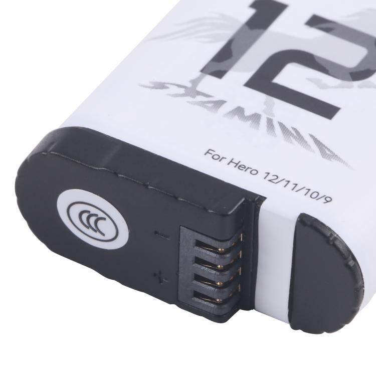 TELESIN Battery Replacement, For GoPro Hero 12 / 11 / 10 / 9