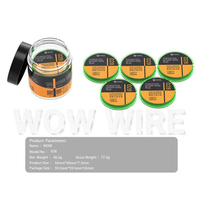 2UUL WS-028 0.028mm 100m Tungsten Sharp Diamond Wire