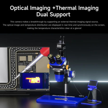 Mechanic Action3 HDMI / USB Thermal Imaging 4K HD Microscope Camera, EU Plug, US Plug