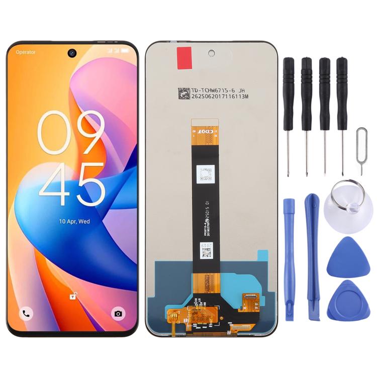 LCD Screen with Digitizer Full Assembly, For TCL K33 5G T513V, For TCL K32 5G T513W, For TCL 60 SE T517H, For TCL 60 5G T521H, For TCL 605 T517D, For TCL 60R T519H