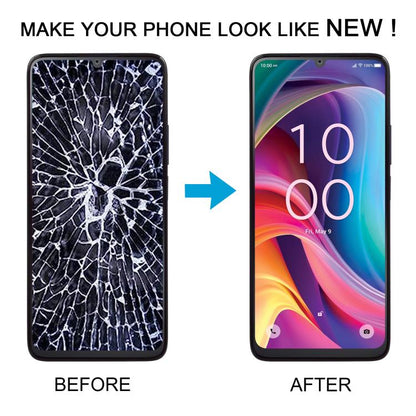 LCD Screen with Digitizer Full Assembly, For TCL K33 5G T513V, For TCL K32 5G T513W, For TCL 60 SE T517H, For TCL 60 5G T521H, For TCL 605 T517D, For TCL 60R T519H