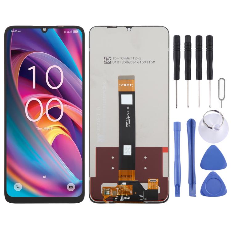 LCD Screen with Digitizer Full Assembly, For TCL K33 5G T513V, For TCL K32 5G T513W, For TCL 60 SE T517H, For TCL 60 5G T521H, For TCL 605 T517D, For TCL 60R T519H