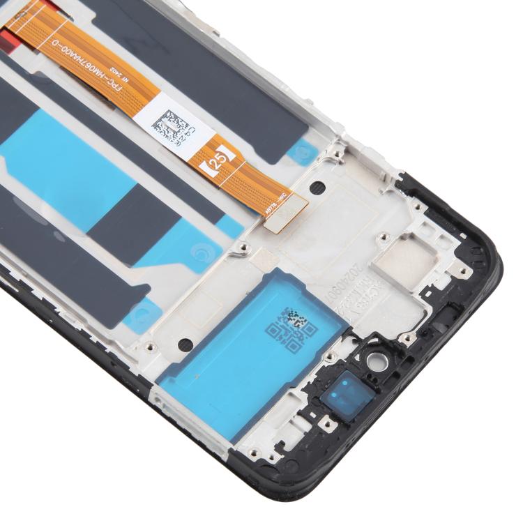 OEM LCD Screen Digitizer Full Assembly with Frame, For OPPO A3x 4G CPH2641, For OPPO A80 5G CPH2639, For OPPO A3 5G CPH2683, For OPPO A3x 5G CPH2681, For OPPO A60 4G CPH2631, For OPPO A3 Pro 5G CPH2639 CPH2665, For OPPO A2x 5G PJU110 PJS110