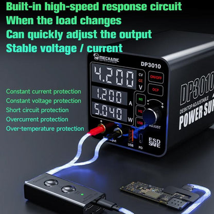 Mechanic DP3010 30V / 10A High Power Wide Voltage Mini Multi-functional Power Supply
