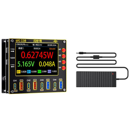 i2C C08 Flash Charger No.1 Digital Waveform Ammeter with Charge Detection / Voltage Measurement