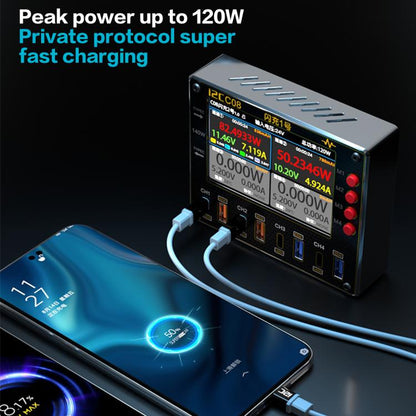 i2C C08 Flash Charger No.1 Digital Waveform Ammeter with Charge Detection / Voltage Measurement