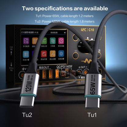 i2C Turbo PPS Protocol Conversion Cable Universal Flash Charging Cable, TU1 65W, TU2 120W