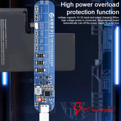 JTX P15 Disassembly-Free Battery Charging Activation Board with PD Charging for iPhone 6-16 Pro Max