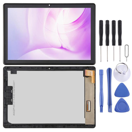 LCD Screen Digitizer Full Assembly with Frame, For Cubot Tab 10, For Cubot Tab 50
