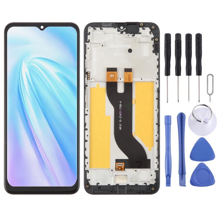 LCD Screen Digitizer Full Assembly with Frame
