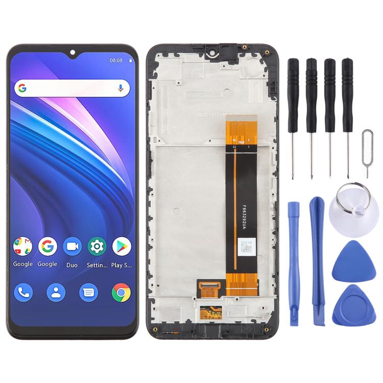 LCD Screen Digitizer Full Assembly with Frame, For Cubot J20, For Cubot A1, For Cubot Pocket 3, For Cubot A30, For Cubot A20, For Cubot A10, For Cubot Note 30, For Cubot Hafury V1, For Cubot P80, For Cubot X70, For Cubot P60, For Cubot X50, For Cubot X19