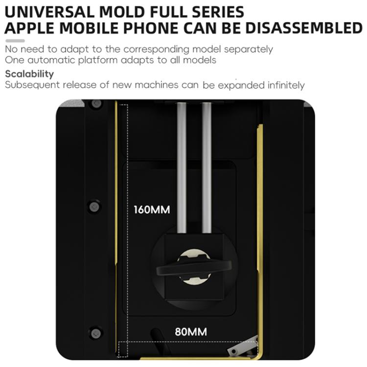 TBK 288H Frame Heating Screen Removal Machine for iPhone