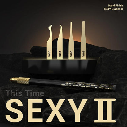 2UUL DA61 Hand Finish SEXY 2 Blades Set