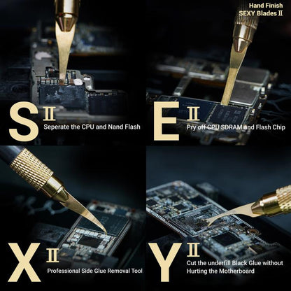 2UUL DA61 Hand Finish SEXY 2 Blades Set