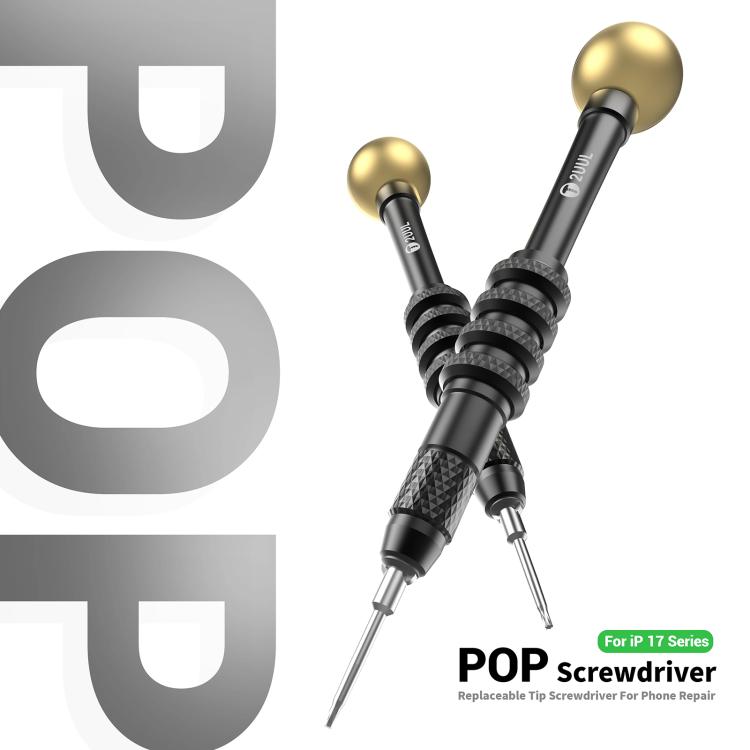 2UUL SD87 POP Screwdriver Replaceable Tip Screwdriver for iPhone 17 Series