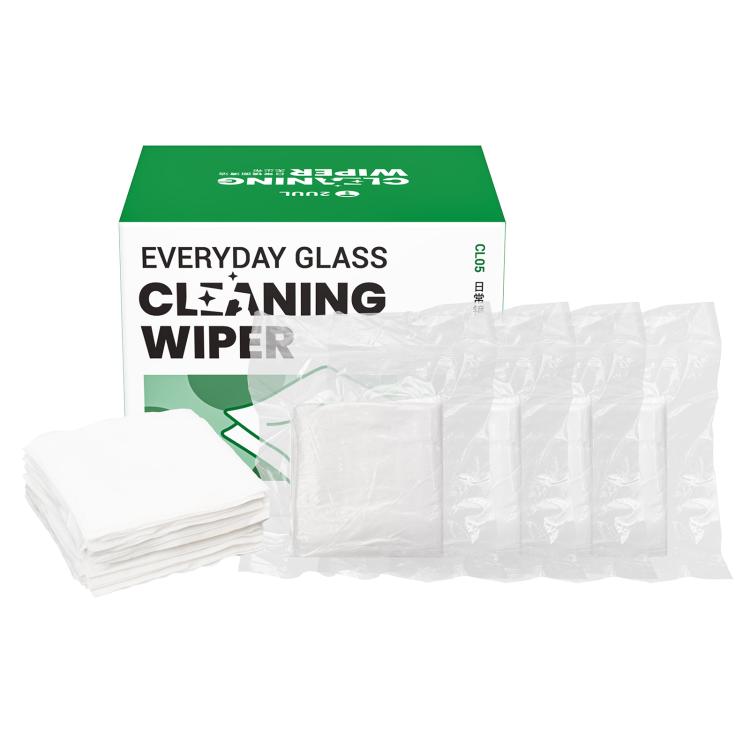 2UUL CL05 400pcs/Set Daily Glass Cleaning Disposable Dust-Free Cloth
