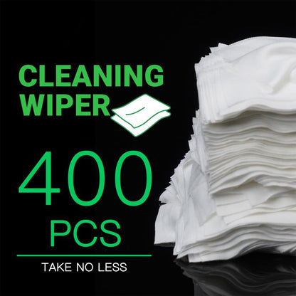 2UUL CL05 400pcs/Set Daily Glass Cleaning Disposable Dust-Free Cloth