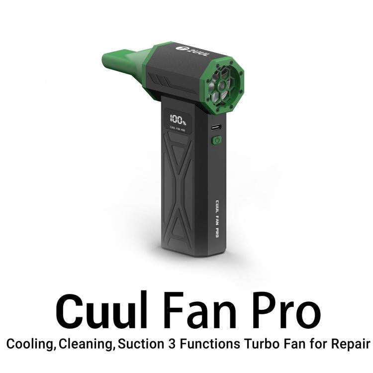 2UUL DA970 Cuul Fan Pro Cooling + Cleaning + Suction 3 in 1 Turbo Fan Set