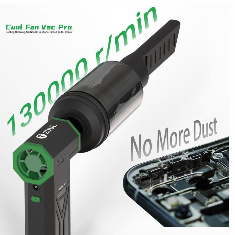 2UUL DA970 Cuul Fan Pro Cooling + Cleaning + Suction 3 in 1 Turbo Fan Set