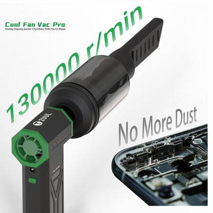 2UUL DA970 Cuul Fan Pro Cooling + Cleaning + Suction 3 in 1 Turbo Fan Set