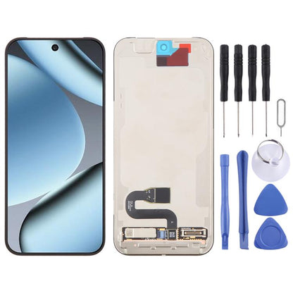 Original LCD Screen Digitizer Full Assembly with Frame, Supporting Fingerprint Identification