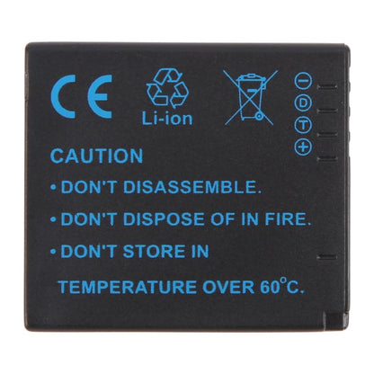 DMW-BCF10E 1000mAh Camera Battery For Panasonic DMC-FH22 / FH1 / FS15 / FH3 / F2 / F3 / 4GK