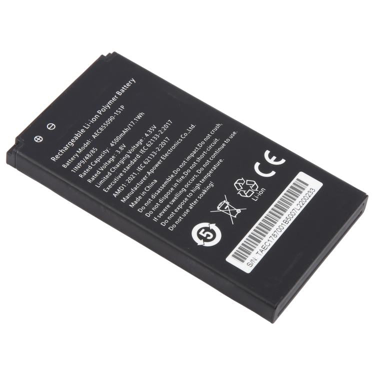 AEC855090-1S1P 3.8V 4500mAh Battery Pack For HUA XING Space 5G Mobile WiFi