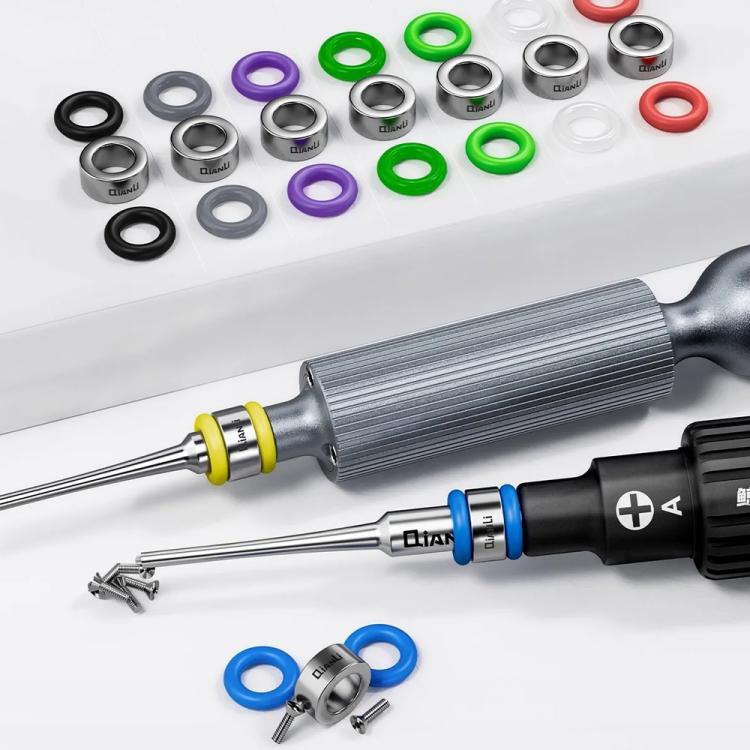 Qianli Multiple Colors Screwdriver Bit Magnetizer Compatible with 4mm Screwdriver Bits