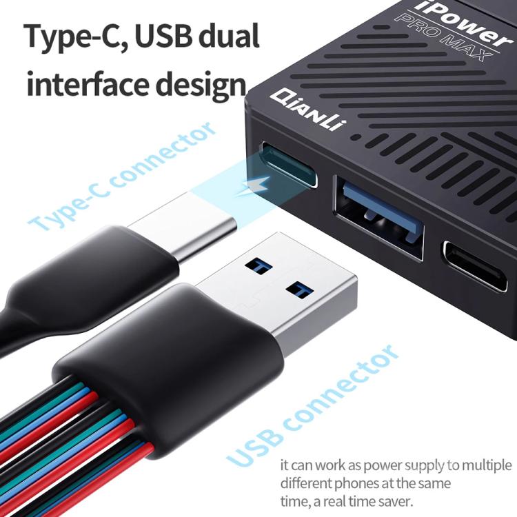 QianLi Generation 8th iPower Pro Max FPC DC Power Cable for iPhone 6-16 Pro Max (16e excluded)